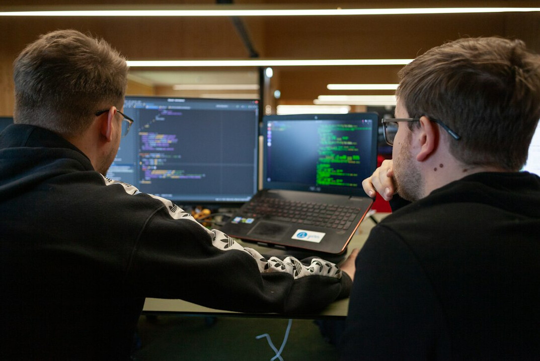 professional it team meeting